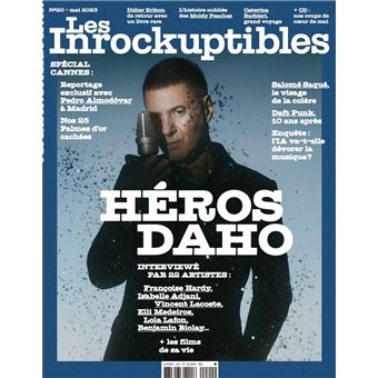 Les Inrockuptibles N°20 : Héros Daho - mai 2023