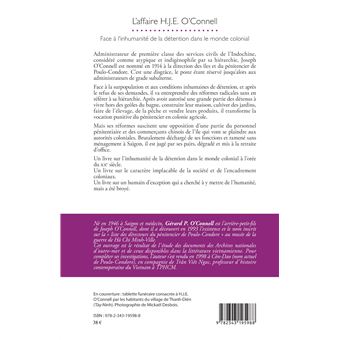 L'affaire H.J.E. O'Connell