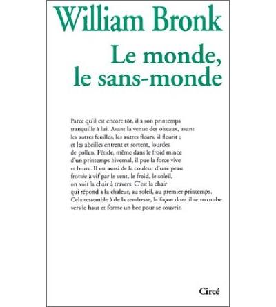 Le Monde et le sans-monde