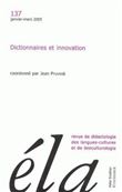 Études de linguistique appliquée -  N°1/2005