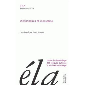 Études de linguistique appliquée -  N°1/2005