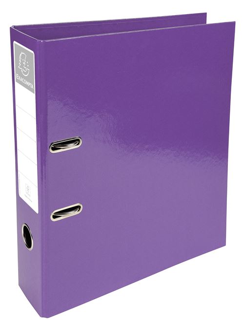 Classeur &agrave; levier Exacompta Prem'Touch 7 cm Violet