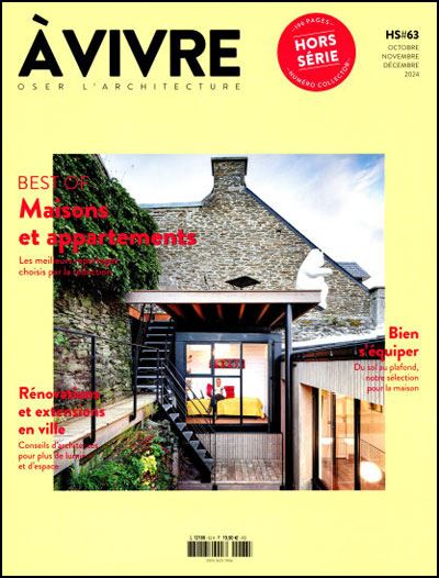 Architecture à vivre HS n°63 : Archi & Design - Oct/Nov/Dec 2024 - Collectif - Architectures A Vivre Revue - broché - Revue