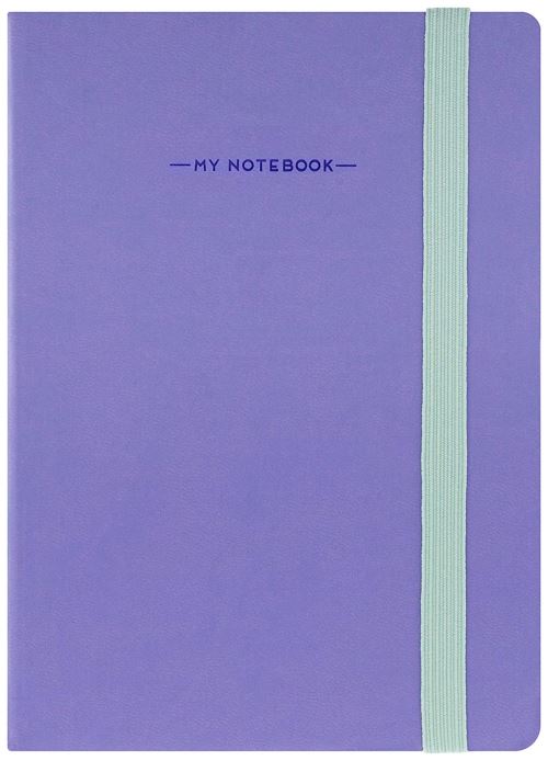 My notebook - Small plain liliac