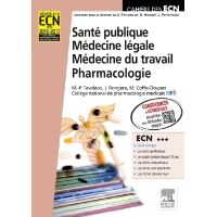 Santé publique. Médecine légale. Médecine du travail. Pharmacologie