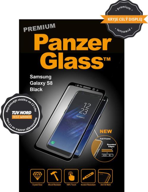 PANZER GLASS PREMIUM SAMSUNG S8 BLACK