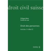 Droit civil suisse - Droit des personnes