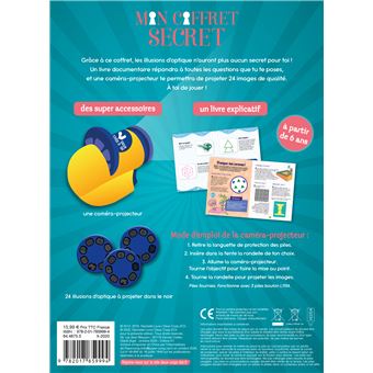 Illusions d'optique - coffret avec lampe