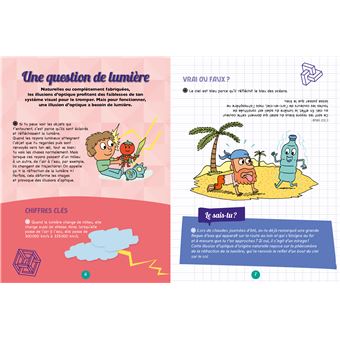 Illusions d'optique - coffret avec lampe