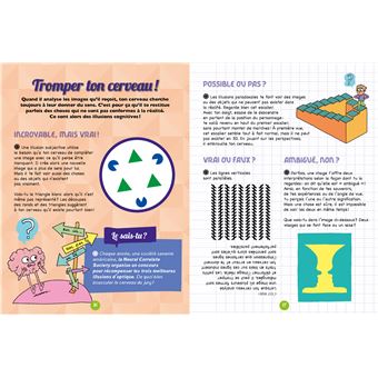 Illusions d'optique - coffret avec lampe