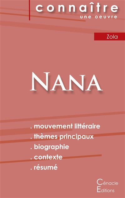 Fiche de lecture Nana (Analyse littéraire de référence et résumé complet)