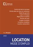 Location mode d'emploi 2020