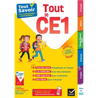 Tout Savoir Ce1 Tout En Un Francais Mathematiques Histoire Geographie Sciences Education Civique Broche Marc Antoine Benedicte Idiard Dominique Marchand Achat Livre Fnac