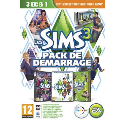 LES SIMS 3 PACK DE DEMARRAGE PC/MC