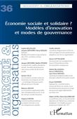 Economie sociale et solidaire ? Modèles d'innovation et modes de gouvernance