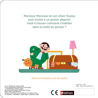 Le déguisement de monsieur Monsieur