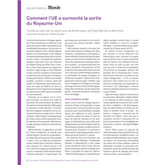 Réviser son bac avec le Monde 2022, Tronc commun, Histoire