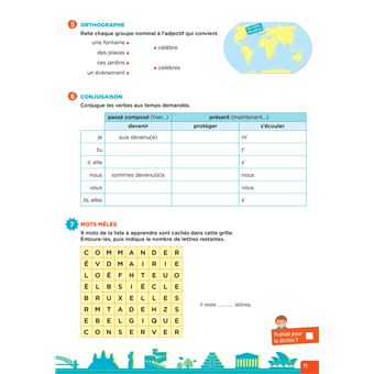En route pour la dictée ! CM - Les merveilles du monde - Ed. 2022- cahier de l'élève