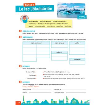 En route pour la dictée ! CM - Les merveilles du monde - Ed. 2022- cahier de l'élève