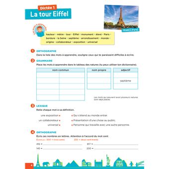 En route pour la dictée ! CM - Les merveilles du monde - Ed. 2022- cahier de l'élève