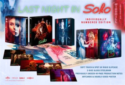 Last Night In Soho Limited Collector's Edition Steelbook Blu-ray 4K Ultra HD - 1