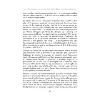 Les enseignements secrets de tous les âges