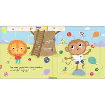 Mes premiers puzzles - leon est grognon