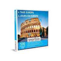Coffret cadeau Smartbox 4 Jours en Europe