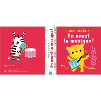 Mon livre bain - En avant la musique ! - avec un grelot