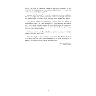 Correspondance de George Sand et d'Alfred de Musset