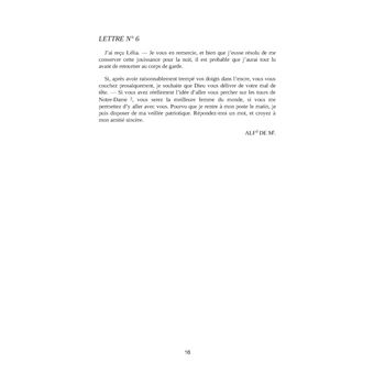 Correspondance de George Sand et d'Alfred de Musset