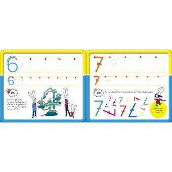 Les Incollables - Ardoises effacables Simon - Chiffres