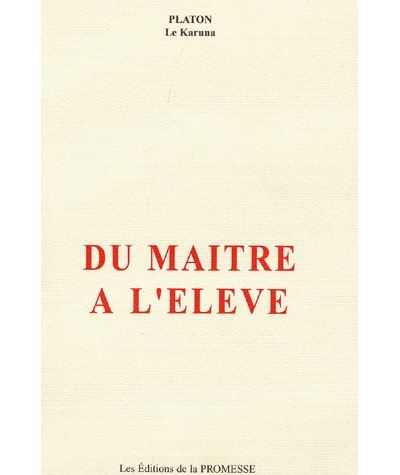 Du maître à l'élève