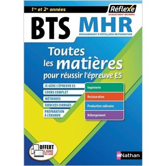 BTS MHR 1re Et 2e Années Réflexe Numéro 19 Toutes Les Matières - 2019 ...