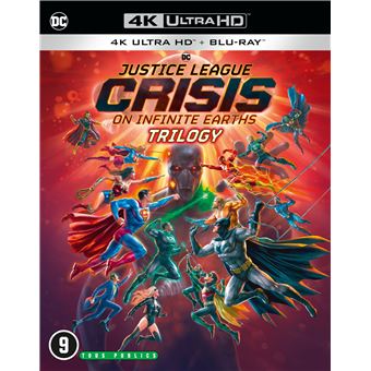 Crisis On Infinite Earths Part 1-3 Blu-ray 4K Ultra HD Blu-ray