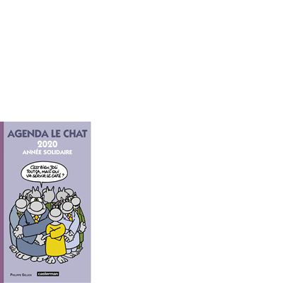 Calendrier Le chat - 2020 année solidaire de Philippe Geluck - Grand Format  - Livre - Decitre