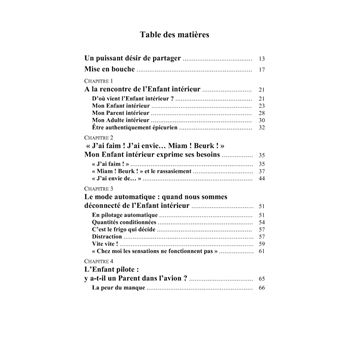Nourrir mon Enfant intérieur