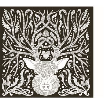 Mes mandalas à peindre géants : bestiaire enchanté