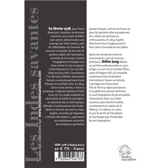 Sophie et Jean-Pierre Blanchard, aéronautes professionnels