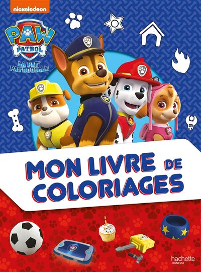Pat Patrouille Pat Patrouille Mon Livre De Coloriages Collectif Broche Achat Livre Fnac
