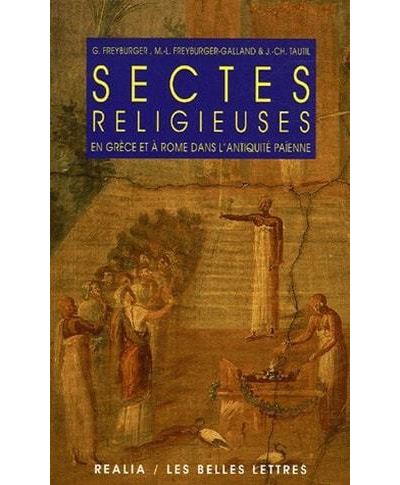 Sectes religieuses en Grèce et à Rome dans l'Antiquité païenne