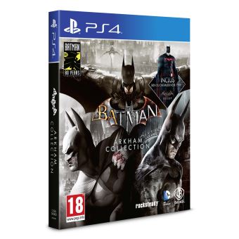 BATMAN ARKHAM COLLECTION Steelbook + Game PS4 EUR 69,99 - FR
