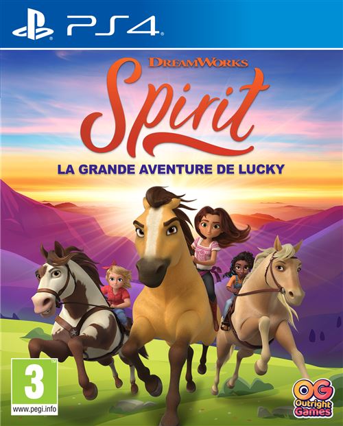 Pochette avant du jeu Spirit La grande Aventure de Lucky PS4