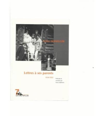 Lettres à ses parents