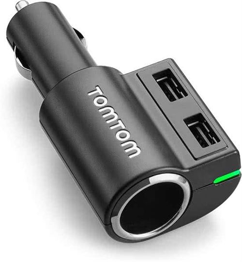 TomTom dubbele lader met hoog voltage - 2 x 2.1mA