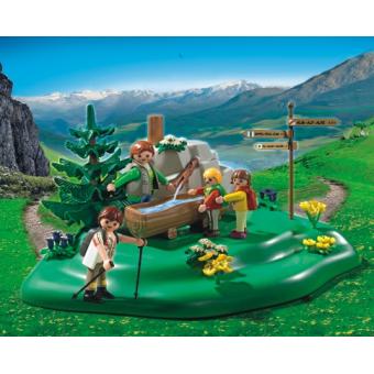 PLAYMOBIL (X103) Foresta - Grande Zaino Da Escursionismo Senape E Nero