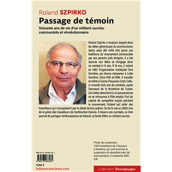 Passage de témoin