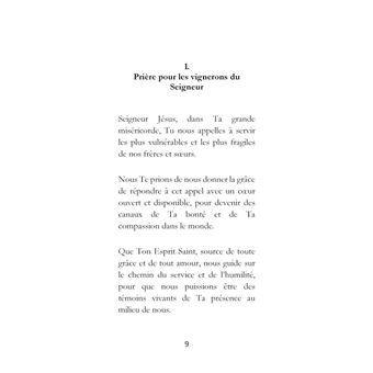 Prières pour les bénévoles