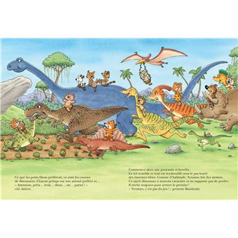 Mini-Loup et les dinosaures avec figurine