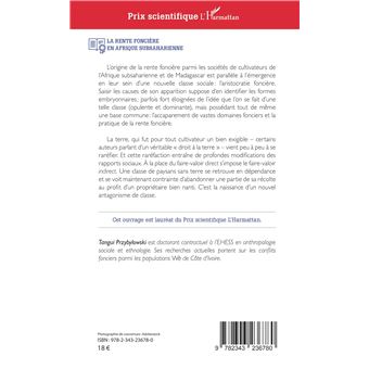 La rente foncière en Afrique subsaharienne